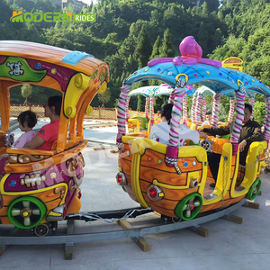 รถไฟของเล่นสำหรับสนามเด็กเล่นกลางแจ้ง ใช้พลังงานแบตเตอรี่ สำหรับเด็กในห้างสรรพสินค้า - Product Image 3