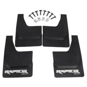 ชุดป้องกันประตูรถยนต์พลาสติกสีดำสำหรับ Ford F-150 Raptor ปี 2015-2020 พร้อมบังโคลน - Product Image 3