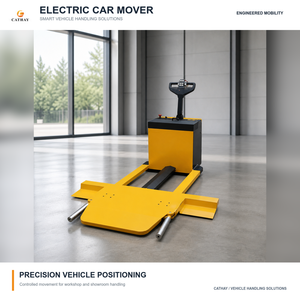 Offre Spéciale : Transpalette Électrique à Batterie CATHAYLIFT pour Voitures, Chariot Hydraulique pour Déplacement de Véhicules avec Certification CE - Product Image 2
