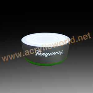 Base de Acrílico Personalizada con LED para Exhibición de Botellas y Vino, Respetuosa con el Medio Ambiente, Publicidad para Grandes Tiendas - Product Image 1
