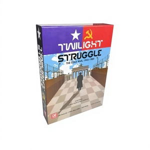 Twilight Struggle, la Guerre Froide, jeu de société en papier personnalisable en anglais pour deux joueurs sur le thème de la Guerre Froide - Product Image 1