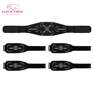 Masseur lombaire ergonomique avec fonction musicale, pour l'amincissement et le renforcement musculaire, rechargeable par USB, avec affichage - Product Image 1