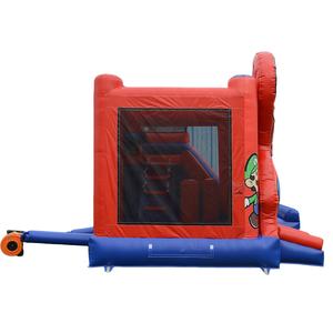 Nuevo diseño Ma-rio Inflatables Bounce Castle Bouncy Jumping Bouncer Cartoon Kids Inflable Combo Bouncer con tobogán - Product Image 3