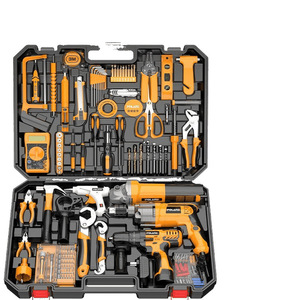 Juego Completo <span class=keywords><strong>de</strong></span> Taladro Eléctrico con <span class=keywords><strong>Caja</strong></span> <span class=keywords><strong>de</strong></span> <span class=keywords><strong>Herramientas</strong></span> y Amoladora Angular Multifunción - <span class=keywords><strong>Herramientas</strong></span> para el Hogar - Product Image 1