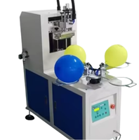 Máquina de Serigrafía Semiautomática 2026 para Impresión de Logotipos en Globos, Impresora Rotativa de 4 Estaciones para Uso Industrial
