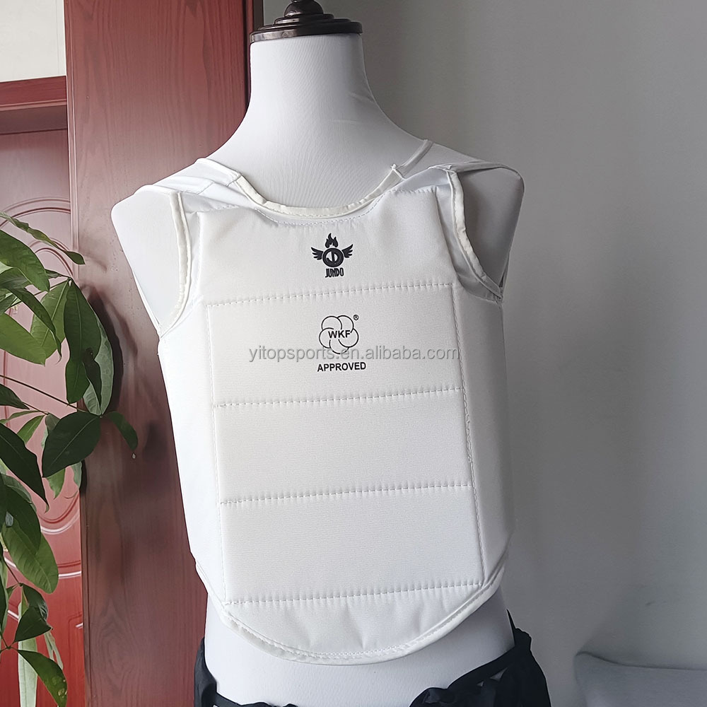 Power Punch Factory Direct Sale Custom logo Martial Arts Chest Protector for Karate
