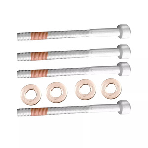 Pernos de inyector de combustible con arandelas A0009902907, cabeza hexagonal, acero clase 10.9 12.9, rosca UNC para Mercedes - Product Image 2