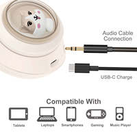 Casque sans fil stéréo Hi-Fi à oreilles de chat mignonnes, casque de jeu Bluetooth, écouteurs Bluetooth, vente chaude