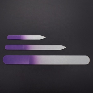 Bán Nóng Thời Trang Sang Trọng Lớn Vừa Và Nhỏ Ba Mảnh Móng Tay Thủy Tinh Tự Nhiên Tập Tin Bền Di Động Tùy Chỉnh Bán Buôn - Product Image 3