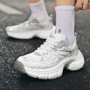 Nouveau logo de marque 2026 - Chaussures de course sportives personnalisées, légères et respirantes avec semelles intermédiaires amortissantes - Product Image 2