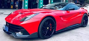 Utilizzato per Ferrari <span class=keywords><strong>F12</strong></span> di alta qualità 3K in fibra di carbonio DMC stile labbro anteriore diffusore posteriore gonna laterale Body Kit - Product Image 5