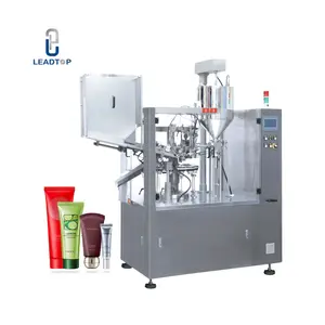 LTRG-100A Automatic Soft Tube Cosmetic Cream Toothpaste Ointment Plastic Aluminum Tube Filling and Sealing Machine