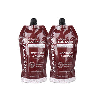 Crème fertilisante pour cheveux MAXIPRO, masque capillaire à la kératine et au collagène, traitement capillaire à la kératine brésilienne - Product Image 2