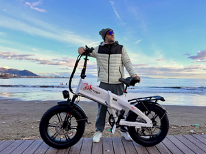 Vélo électrique Victrip T6 20 pouces avec pneus larges, 750W, batterie lithium 48V 55Ah, 7 vitesses, pliable, <span class=keywords><strong>suspension</strong></span> double et freins à disque doubles, OEM - Product Image 6