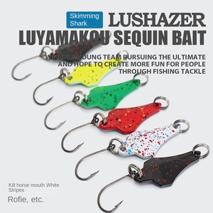 12 pz/43 pz Micro cucchiaio scatola di <span class=keywords><strong>esche</strong></span> a gancio singolo <span class=keywords><strong>trota</strong></span> Area gioco di colata in metallo cucchiaio 2g-5gmix <span class=keywords><strong>esche</strong></span> da pesca a cucchiaio ultraleggeri - Product Image 5