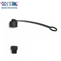 Tapa de Sellado M8 IP67, Impermeable, Macho y Hembra, Cubierta Antipolvo para Cable de Conector M8