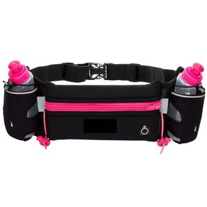 Cinturón de neopreno de hidratación de corredor personalizado, cinturón de corredor de maratón, cinturón de cintura para hombres y mujeres con botellas de agua - Product Image 1