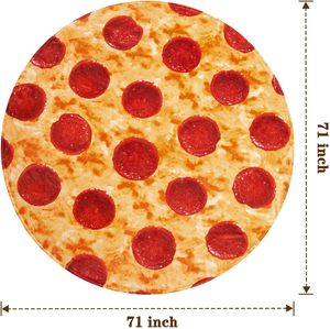Manta de <span class=keywords><strong>Pizza</strong></span> con <span class=keywords><strong>Pepperoni</strong></span> Yintex al por Mayor, OEM ODM, Ligera, Suave, de Franela, para Adultos y Niños, Regalo de Cumpleaños, Roja, Divertida, Decoración para el Hogar - Product Image 5