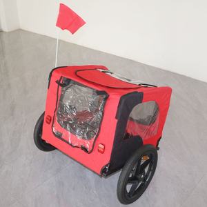 Cochecito Plegable para Mascotas, Carrito de Uso Pesado para Exteriores, Transportines para Perros, Remolque para <span class=keywords><strong>Bicicleta</strong></span> - Product Image 5