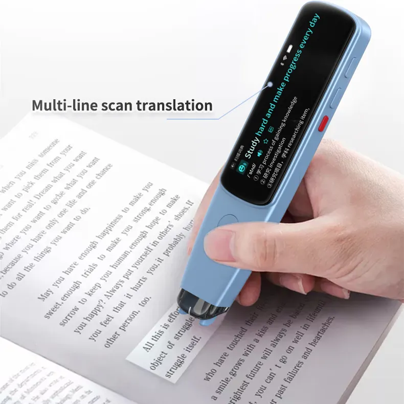 Factory OEM support customize 16GB android system 7 UI languages translation pen scan marker reader pen