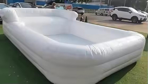 Piscine commerciale en PVC personnalisée avec salon portable pour fête dans la cour, piscines hors sol, grand canapé <span class=keywords><strong>gonflable</strong></span> pour piscine - Product Image 6