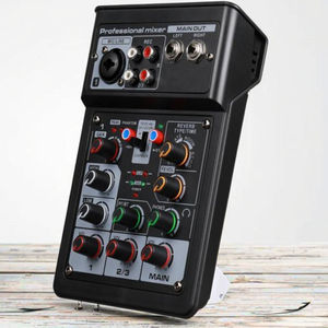 1 MONO + 1 STEREO Audio da <span class=keywords><strong>Studio</strong></span> Sound Card multifunzione Mixer per Console di missaggio adatto a studi professionali - Product Image 6