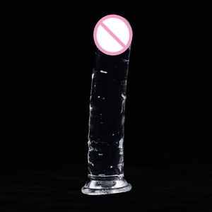 Vibratore in Cristallo Naturale di Alta Qualità, Grande, in Silicone Morbido, Dildo in Cristallo Artificiale per <span class=keywords><strong>Donne</strong></span> <span class=keywords><strong>e</strong></span> Uomini - Product Image 1