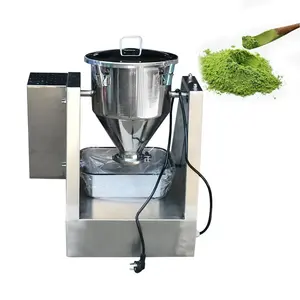 Food grade stainless steel 360 degree rotating garlic salt powder mixer/fragrant flower seasoning mixer/ice tea mixer