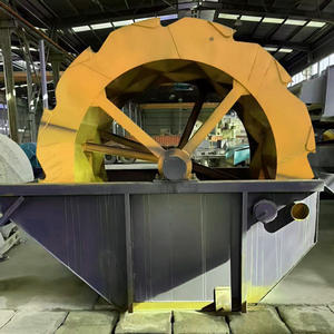 High Capacity Industrial Bucket <b>Wheel</b> Sand <b>Washing</b> <b>Machine</b> AC Motor 5-10t/h for Mining Quarry Aggregate Gravel Processing - Product Image 3