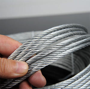 6x7 + fc 6x12 + fc 2mm 3mm 4mm 5mm Elétrico Galvanizado Flexível Corda De Fio De Aço Corda De Fio De Levantamento - Product Image 4