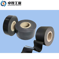 Película de PE de Longitud Personalizada para Envoltura Direccional de Tuberías, Control de Corrosión, 100 mm x Una Cara, Protección de Tuberías de Goma