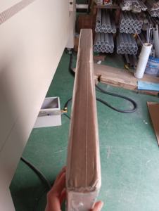 Gradini per scale in pannelli di legno incollati e confezionatrice termoretraibile in legno - Product Image 4