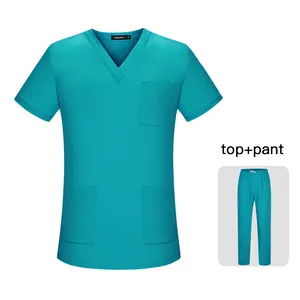 Labor kittel Medical Scrubs Hospital Nursing Nurse Uniform Kleid für Krankenhaus uniformen für Männer
