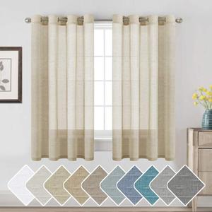 Textile de maison, <span class=keywords><strong>tissu</strong></span> de <span class=keywords><strong>lin</strong></span> bon marché pour rideaux, vente <span class=keywords><strong>en</strong></span> gros - Product Image 6
