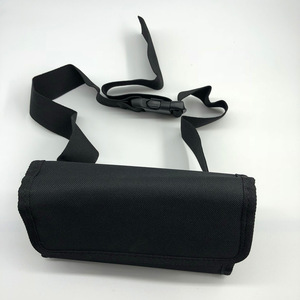 Sac banane cylindrique Coin Cylinder en tissu Oxford 600D avec compartiment intérieur, usage quotidien, unisexe, noir - Product Image 5