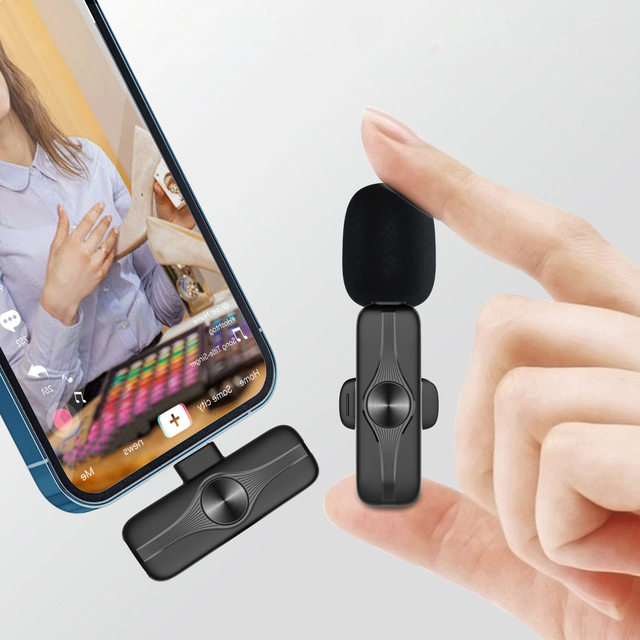 Leadingplus Mini Bluetooth Clip Recording Microphone for Smart Phones