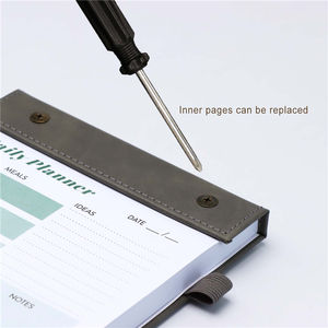 A5 Hàng Ngày Kế Hoạch Notepad undated <span class=keywords><strong>Todo</strong></span> Danh Sách Notepad Nhiệm Vụ Hàng Ngày Danh Sách Kiểm tra Tổ Chức PU Da Máy Tính Xách Tay Cho Công Việc Văn Phòng Nhà - Product Image 4