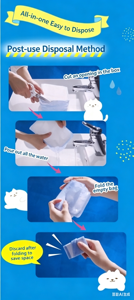 HAKUGEN EARTH สารดูดความชื้นแบบแข็งชนิดใช้แล้วทิ้ง 1000 มล. X2 - Product Image 3