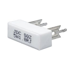 5W-10W Horizontale Keramische Cementweerstanden Draadgewonden Weerstand Niet Brandbare Kleine Weerstand - Product Image 3