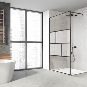 Pannello di vetro doccia fisso Oumeiga <span class=keywords><strong>vicino</strong></span> a Me schermo doccia intero 85X190 cm porta doccia Walkin - Product Image 3