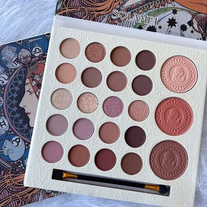 <span class=keywords><strong>Sombra</strong></span> de ojos seca de 23 colores al por mayor, rubor ligero, placa de piel, maquillaje ahumado mate nacarado - Product Image 5