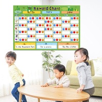 Tableau de récompense magnétique pour enfants le plus vendu Tableau blanc d'aimants de récompense effaçables à sec pour les enfants