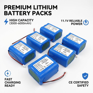 Paquete de Baterías de Iones de Litio LiFePO4 18650 3S1P, 2600mAh, 11.1V, 500 Ciclos, Trimetálicas, -20~60C, 45g, para Sillas de Ruedas Eléctricas - Product Image 2