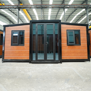 <span class=keywords><strong>Casa</strong></span> Contenedor Plegable y Móvil Prefabricada Lista para Enviar, de 20FT/40FT, con Cocina, de Acero Ligero, Expandible - Product Image 1