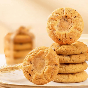 Biscuits croustillants au sésame <span class=keywords><strong>noir</strong></span> salé <span class=keywords><strong>et</strong></span> aux saveurs <span class=keywords><strong>de</strong></span> fromage <span class=keywords><strong>et</strong></span> <span class=keywords><strong>de</strong></span> chocolat, vente chaude en usine, glucides pour collation - Product Image 4