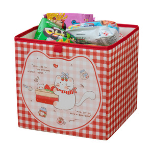 Cartoon <b>Folding</b> <b>Storage</b> <b>Box</b> Rectangle 0.4kg Foldable Without Lid Clothes Organizer - Product Image 5