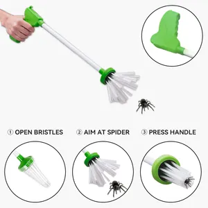 Critter 2024 High Quality Critter Catcher Eco-friendly Catch Grab Spider And Insect Without Harming Long Handle Safety Easy Catch