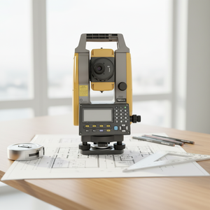 Estação <span class=keywords><strong>Total</strong></span> <span class=keywords><strong>Topcon</strong></span> GTS2002 de Alta Precisão Sem Prisma, 2 Segundos de Medição, Importada do Japão, Precisão de 2 Polegadas - Product Image 4