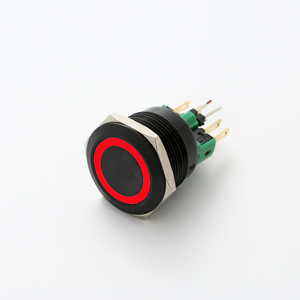 Elewind 22 Mét RGB 3 <span class=keywords><strong>LED</strong></span> momentary push button chuyển 4pins cho <span class=keywords><strong>LED</strong></span> với Max. 250V điện áp - Product Image 3
