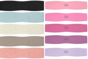 <span class=keywords><strong>Kit</strong></span> d'accessoires de Pilates rose : Équipement d'entraînement personnalisé, ensemble d'haltères circulaires et triangulaires, anneau de Pilates et poids de cheville, barre longue - Product Image 2